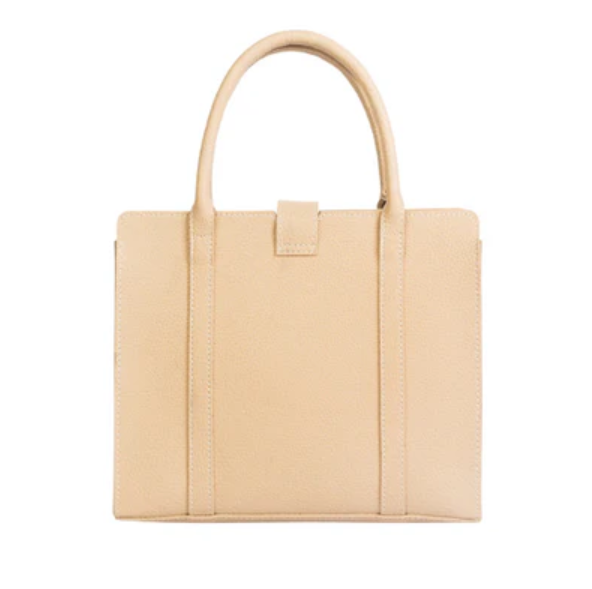 Beige Women’s Rexine Shoulder Bag