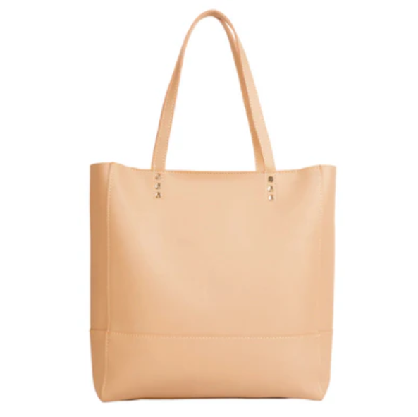 Beige Rexine Women’s Shoulder Bag