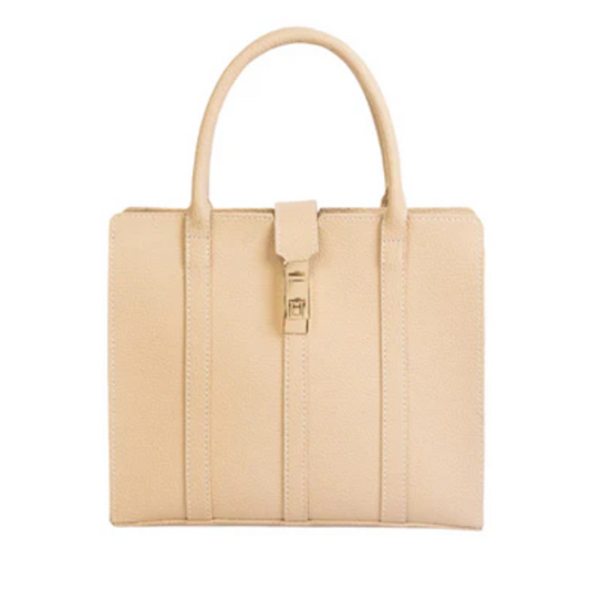 Beige Women’s Rexine Shoulder Bag