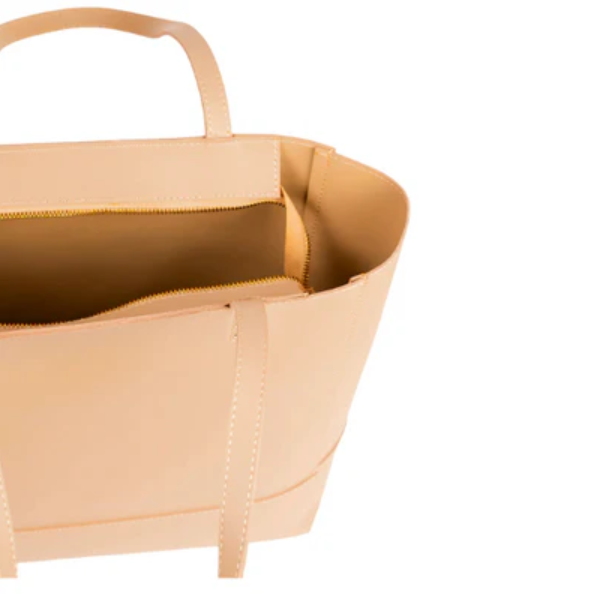 Beige Rexine Women’s Shoulder Bag