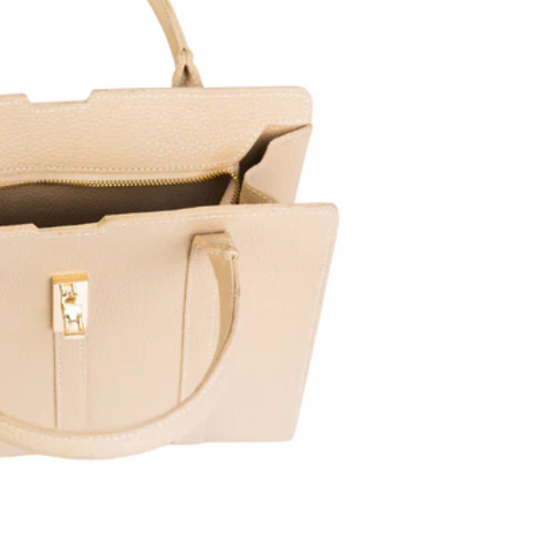 Beige Women’s Rexine Shoulder Bag